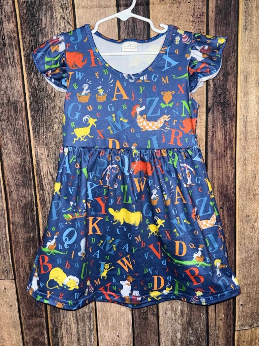 Dr Seussn ABC Twirl Dress Sz 4T - NWOT